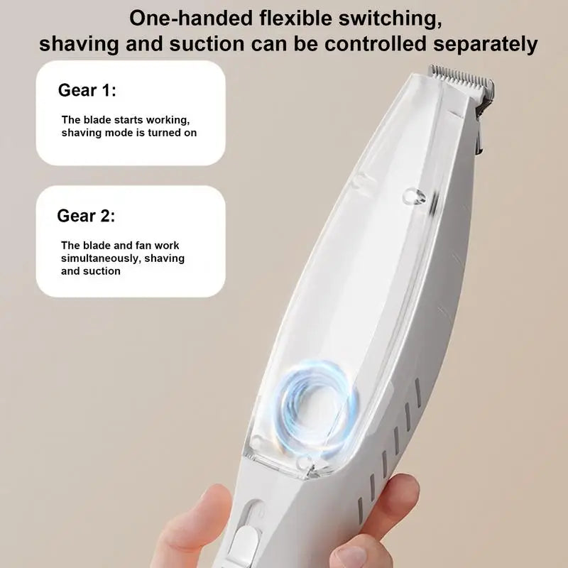 Máquina de tosa a vácuo para cães – corte limpo, sem pelos no chão
