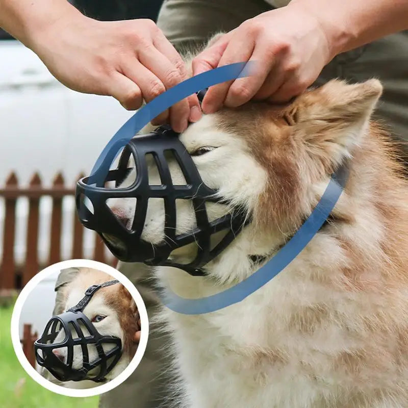Focinho macio para cães sensíveis, amados e protegidos