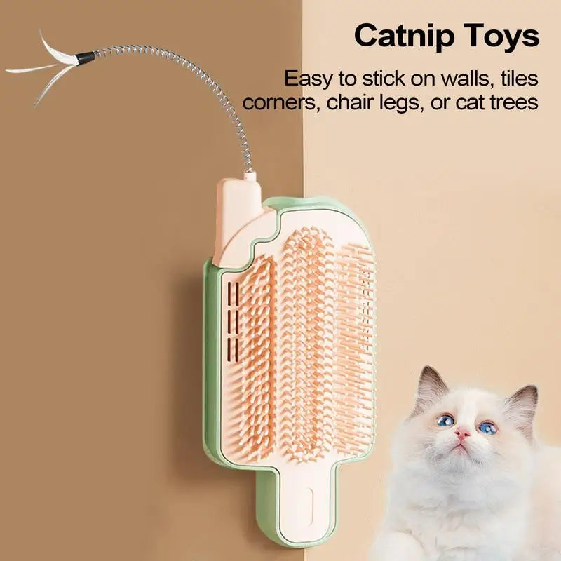 Escova de parede Catnip: relaxamento independente e canto feliz