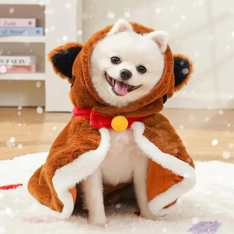 Capa de inverno para cachorro: macia, quente e crocante