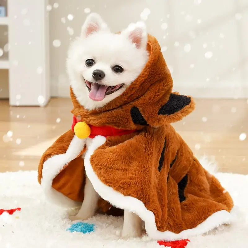 Capa de inverno para cachorro: macia, quente e crocante