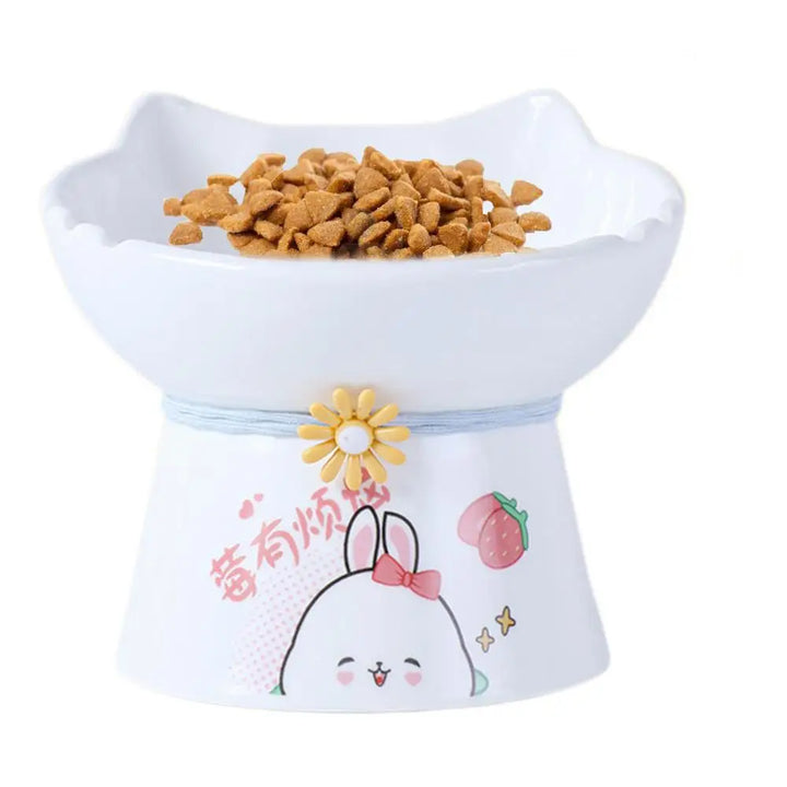 Tigela elevada para gatos – Alimentação sem dor todos os dias