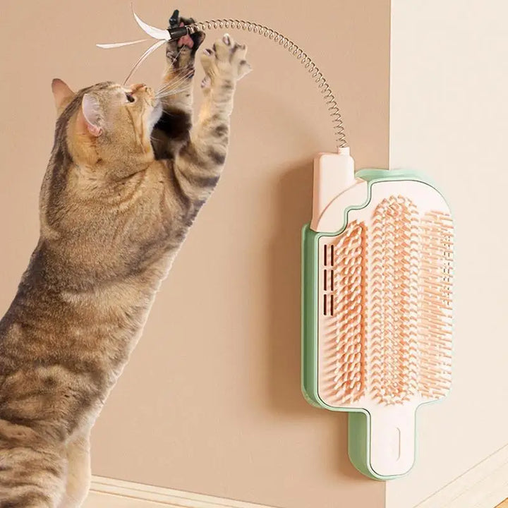 Escova de parede Catnip: relaxamento independente e canto feliz
