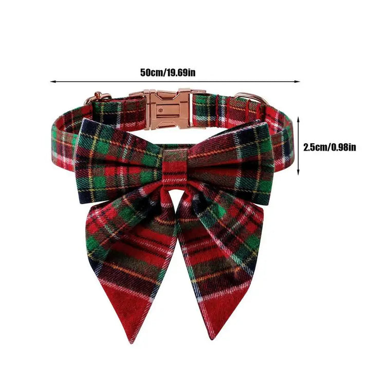Coleira de gravata borboleta para cachorro – elegância chique do dia a dia