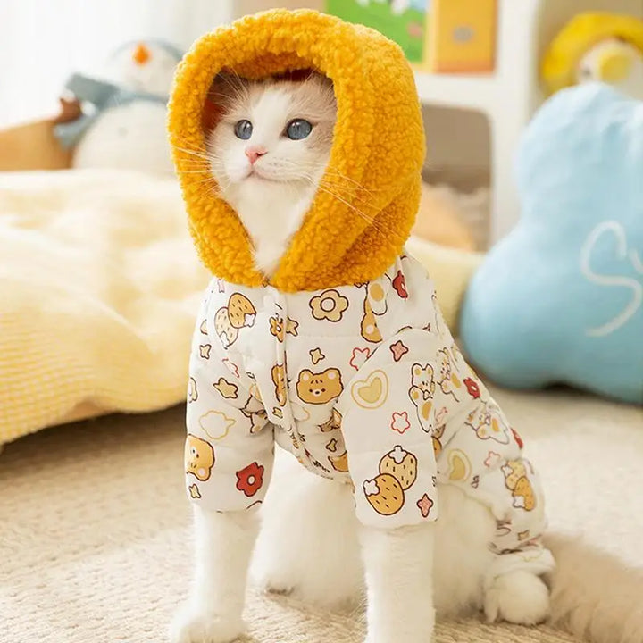 Jaqueta de inverno para cães ou gatos – conforto, estilo e proteção