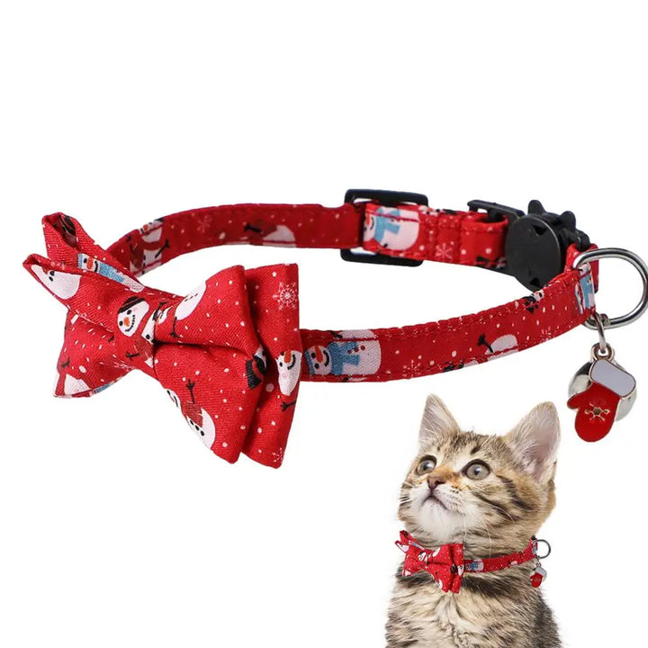 Colar de gato de Natal – Para que ele também brilhe debaixo da árvore