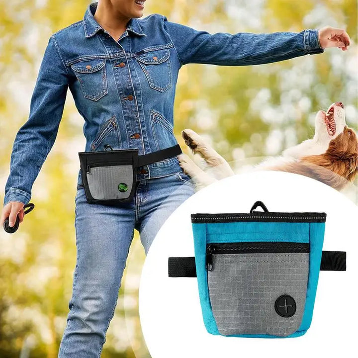 Saco de petiscos para cães: treine melhor e reaja rápido