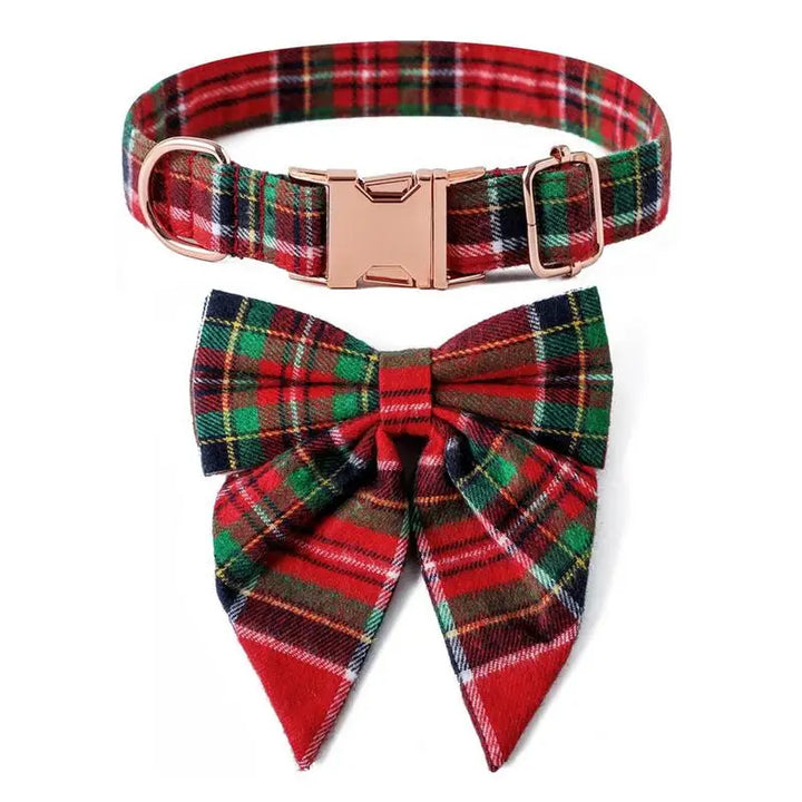 Coleira de gravata borboleta para cachorro – elegância chique do dia a dia