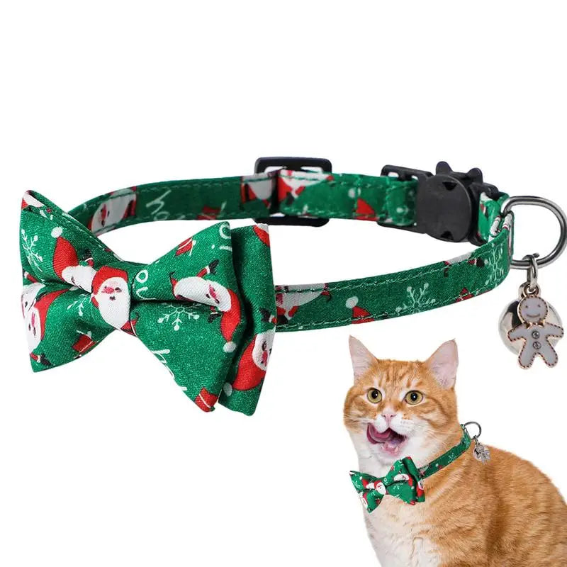 Colar de gato de Natal – Para que ele também brilhe debaixo da árvore