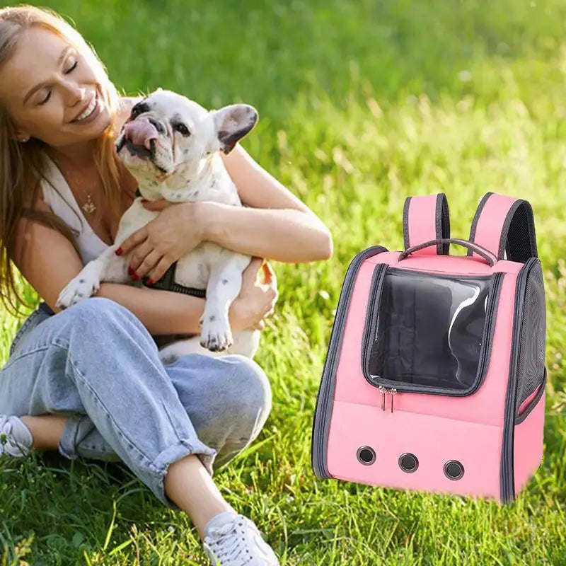 Bolsa de transporte dobrável para cães e gatos, casulo seguro e leve