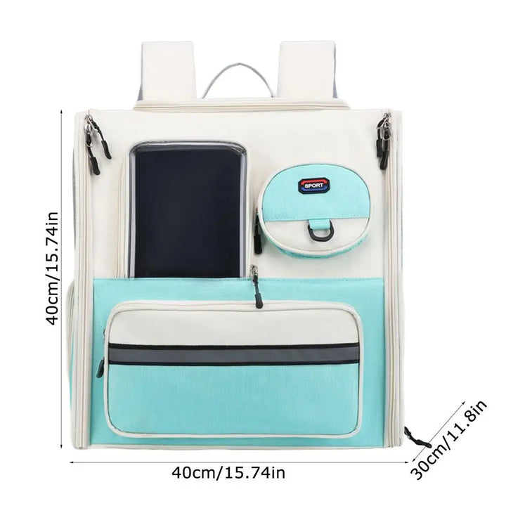 Mochila para transporte de cães e gatos: fluida, confortável e pensada para as suas viagens a dois