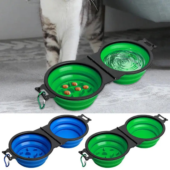 Tigela dobrável para cães – Beba e coma em qualquer lugar, sem restrições