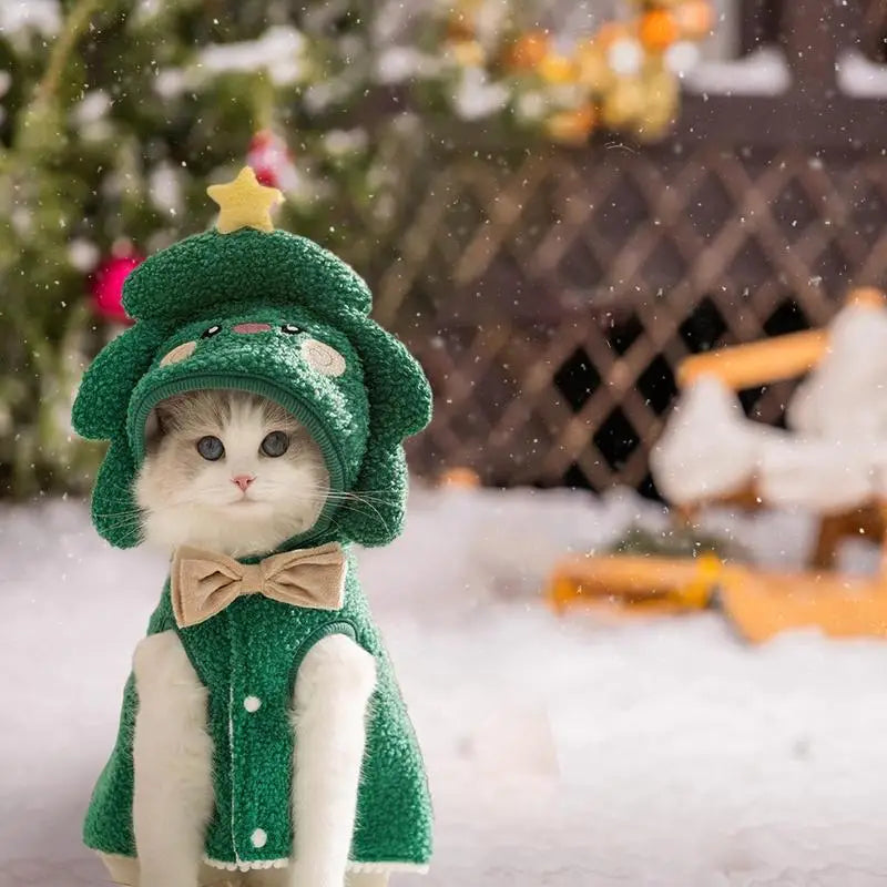 Fantasia de cachorro de Natal: suave, mágica, inesquecível