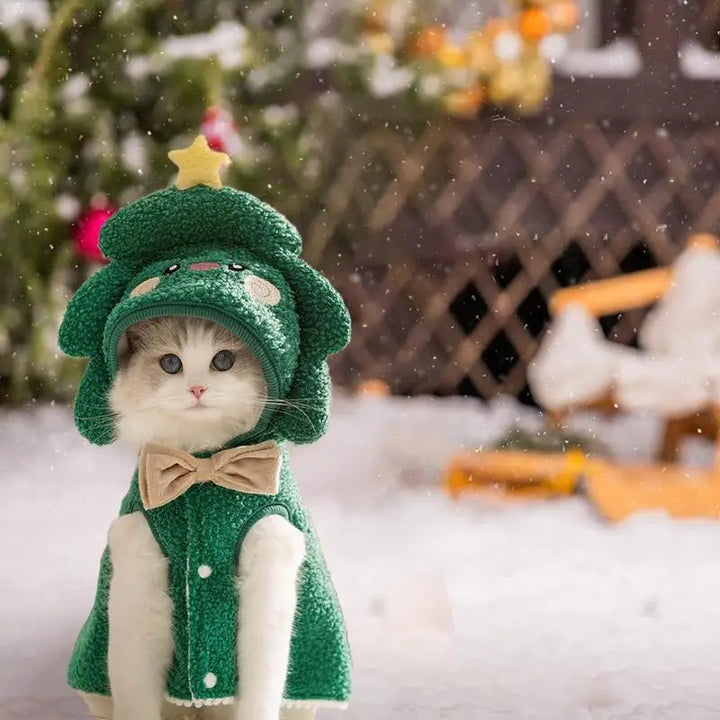 Fantasia de cachorro de Natal: suave, mágica, inesquecível