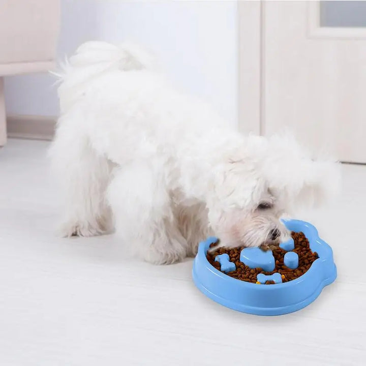 Tigela anti-glutonaria para cães – Come melhor, digere melhor