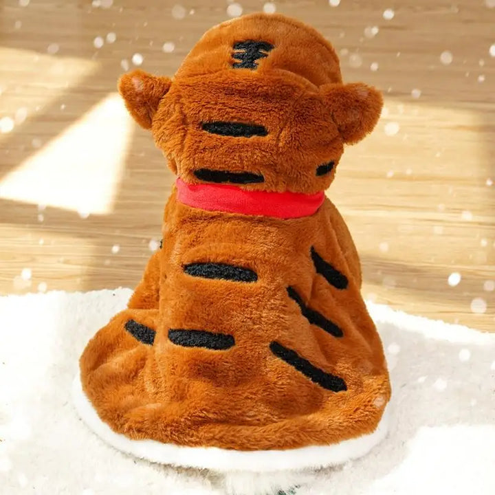 Capa de inverno para cachorro: macia, quente e crocante