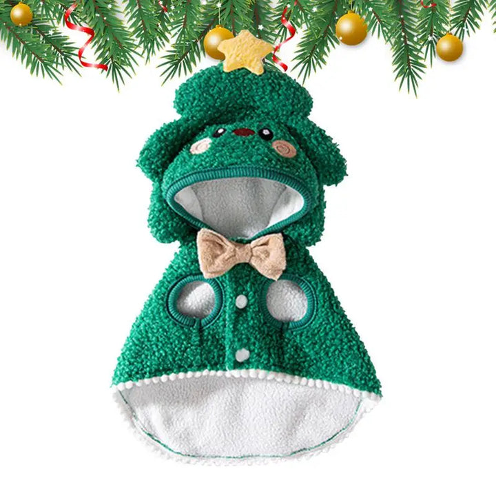 Fantasia de cachorro de Natal: suave, mágica, inesquecível