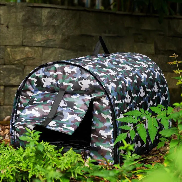 Abrigo para gatos ao ar livre – calor e proteção no inverno