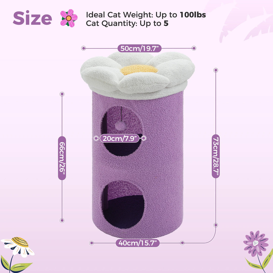 Um refúgio florido para gatos sensíveis e interiores elegantes